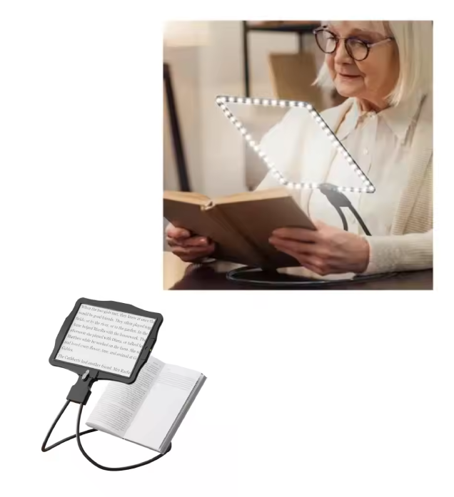 LEDライト付き拡大鏡