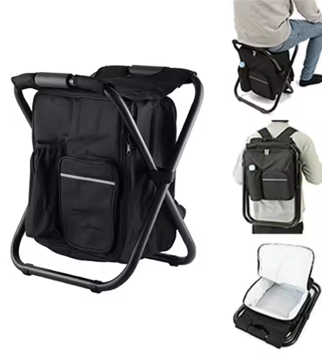 折り畳み式座れるリュック