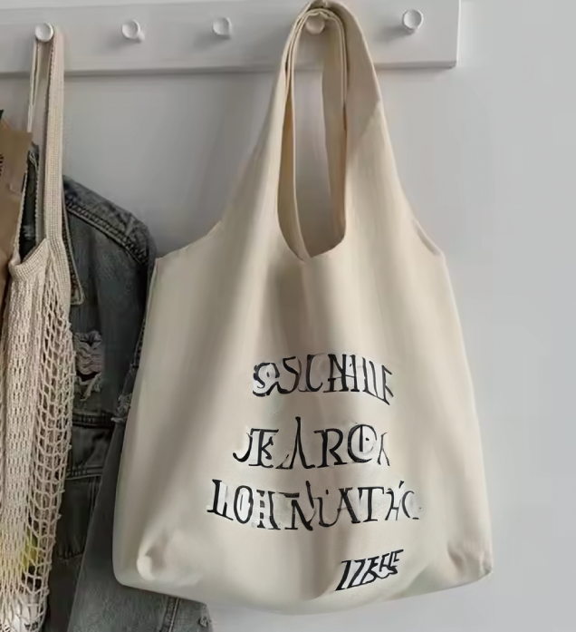 キャンバスマルシェバッグ